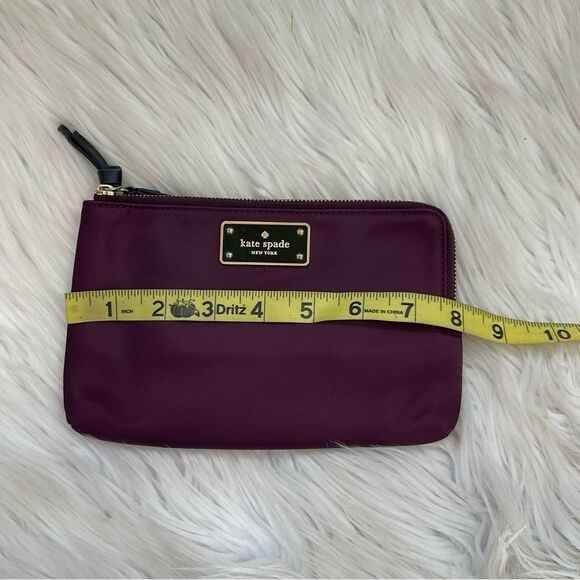 Kate Spade Burgundy Bradley Nylon Backpack with Matching Wallet main image 5
